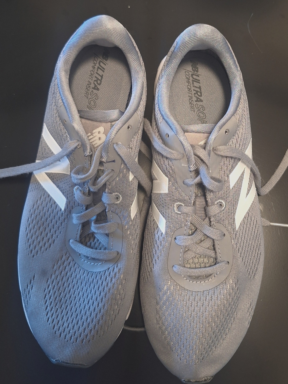 New Balance Men's Gray Ultra-Comfort Running Shoes